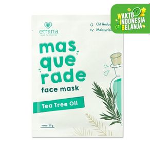 emina masquerade face mask tea tree oil 23 gr