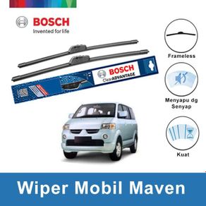 Pilihan Bosch Sepasang Wiper Mobil Mitsubishi Maven Frameless New 18 18