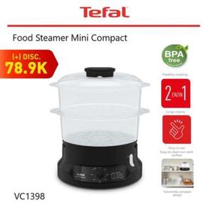 Tefal Food Steamer Mini Compact VC1398 / Kukusan