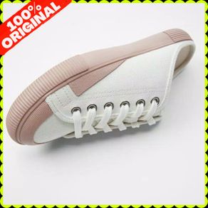 sepatu flat zara wanita original store fr257 - white 37