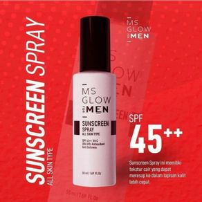 sunscreen spray ms glow for men
