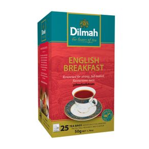 dilmah english breakfast - teh celup envelope - foil 25s