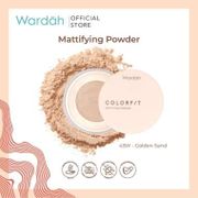 Wardah Colorfit Mattifying Powder - Bedak Tabur Dengan Oil Control Hingga 12 Jam dan Halus