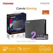 Toshiba Canvio Gaming Hardisk Eksternal 2TB - Hitam