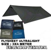 FLYSHEET WATERPROOF 3X4 M KRAKATAU / Flaysheet Tenda 3x4 krakatau mountain / Tutup Tenda 3x4