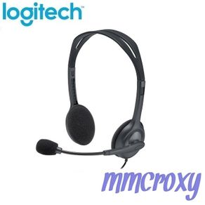 logitech h111 stereo headset 3.5mm with mic - h111