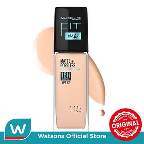 Maybelline Fit Me Liquid Foundation - Matte + Poreless