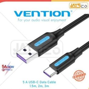 Vention Kabel USB Type C 5A Fast Charge Quick Charge 1.5m 2m 3m