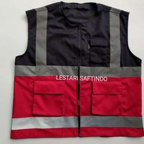 Rompi Safety bahan drill kombinasi