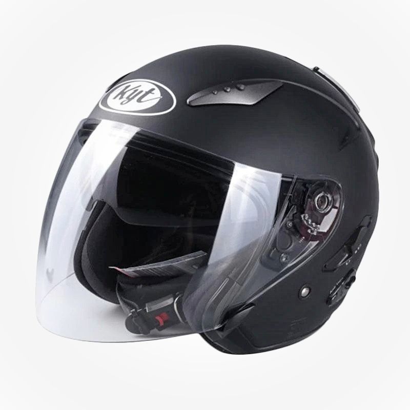 helm kyt half face galaxy slide