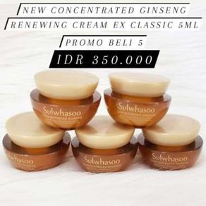 Sulwhasoo Concentrated Ginseng Renewing Cream 5 ml x 5 pc
