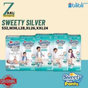 Sweety silver pants S32/M30/L28/XL26