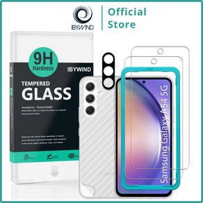 Tempered Glass Ibywind untuk Samsung Galaxy A54 5G dengan Easy Installer