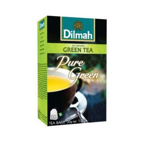 DILMAH PURE GREEN TEA Teh Hijau Celup 30g
