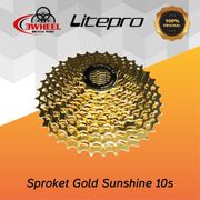 sprocket cassette sunshine gold 10 speed 11-36t