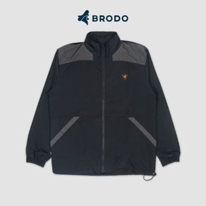 BRODO - Jacket Active Kaze Windbreaker Black