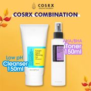 COSRX SERIES Set /COSRX Low pH Gel Good Morning cleanser 150ML / AHA BHA Clarifying Treatment Toner150ml