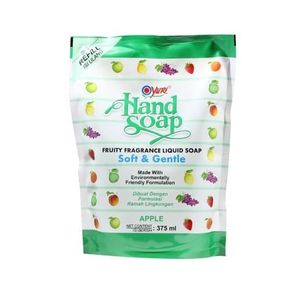 Yuri Hand Soap Apple REFILL 375 ml |Apel Sabun Cuci Tangan Yuri 375ml