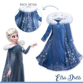 kostum frozen elsa baju princess 