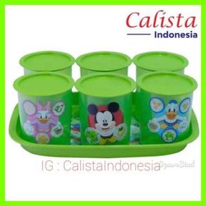 Calista Nato 7Pcs/Set / Toples nampan/ Toples kue/ Toples lebaran
