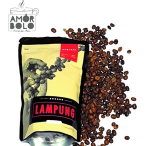 roasted beans - kopi organik robusta lampung - 1 kg