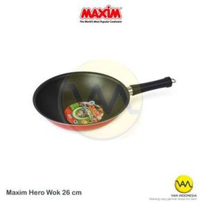 Wajan Teflon Maxim Hero Wok 26 cm