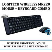Logitech MK220 Keyboard Mouse Wireless