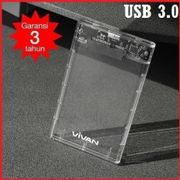 VIVAN VSHD1 Casing Hardisk External HDD SSD SATA Case 2.5 USB 3.0