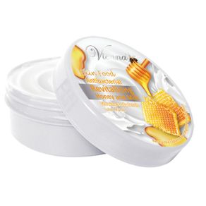 vienna skin food glowing anti bacterial body scrub lulur mandi 250g - honey