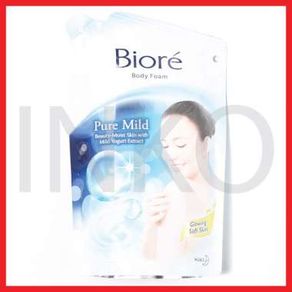 BIORE BODY FOAM PURE MILD BEAUTY SKIN GLOWING SOFT SKIN POUCH 250ML