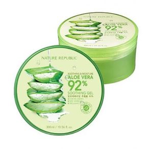 Nature Republic Aloe Vera 92% Soothing Gel 300ml Moisturizer Pelembab Wajah Korea Original Ori