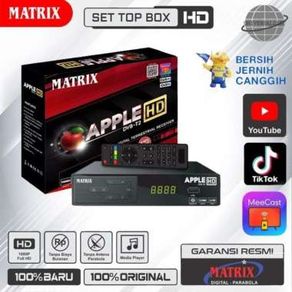Termurah Set Top Box Matrix Dvb T2 Merah Stb Youtube Siaran Digital New