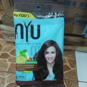 CAT RAMBUT NYU Creme Hair Color Sachet Pewarna Rambut