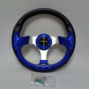 Stir setir racing MOMO 14” inch biru