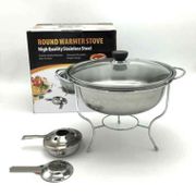 Fujika Round Warmer 28 Deep Soup Bowl Panci Tempat Pemanas Prasmanan