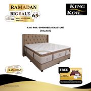 King Koil Kasur Springbed Goldstone (FULL SET) - EXCLUSIVE CAMPAIGN