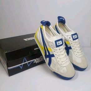 ONITSUKA TIGER MAXICO 66 STREET FIGHTER WHITE NEVI YELLOW