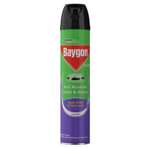 Baygon Aerosol Lavender 750 Ml