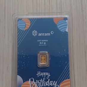 Micro Gold Antam 0.1 gram