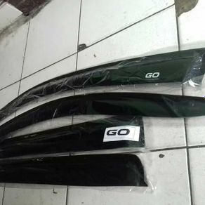 talang air side visor datsun go slim 3m