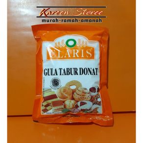 Claris Orange/Gula tabur donat kemasan 250g