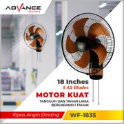 【READY STOCK】Advance Kipas Angin Dinding/ Kipas  Dinding/Kipas Besi Wall Fan 18 inch Angin kencang garansi satu tahun