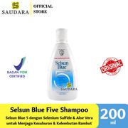 selsun blue five shampoo (120 ml) (200 ml) - blue 5 anti ketombe - 200 ml