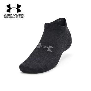 Under Armour Unisex Training Kaus Kaki Essential No Show Unisex 3 Pak Hitam 1361459-002