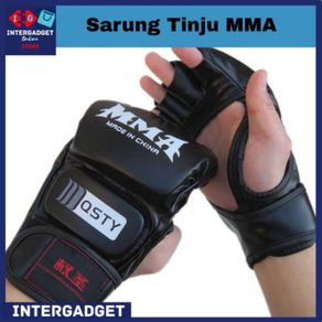 sarung tangan tinju mma boxing leather glove