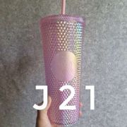 Starbucks Bling Tumbler Studded Pink - Cold Cup