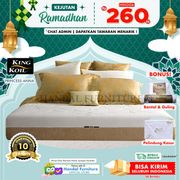 king koil hanya kasur springbed princess anna ukuran 180x200