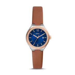 fossil neutra three hand brown fs5543 