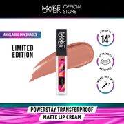 [NEW Limited Edition] MAKE OVER Powerstay Transferproof Matte Lip Cream - Euphoria