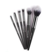 Focallure 6 Pcs Profesional Makeup Brush Set Eyeshadow Longgar Kuas Blush On Bubuk Profesional Foundation Sikat Alat Set